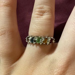 A rainbow ring